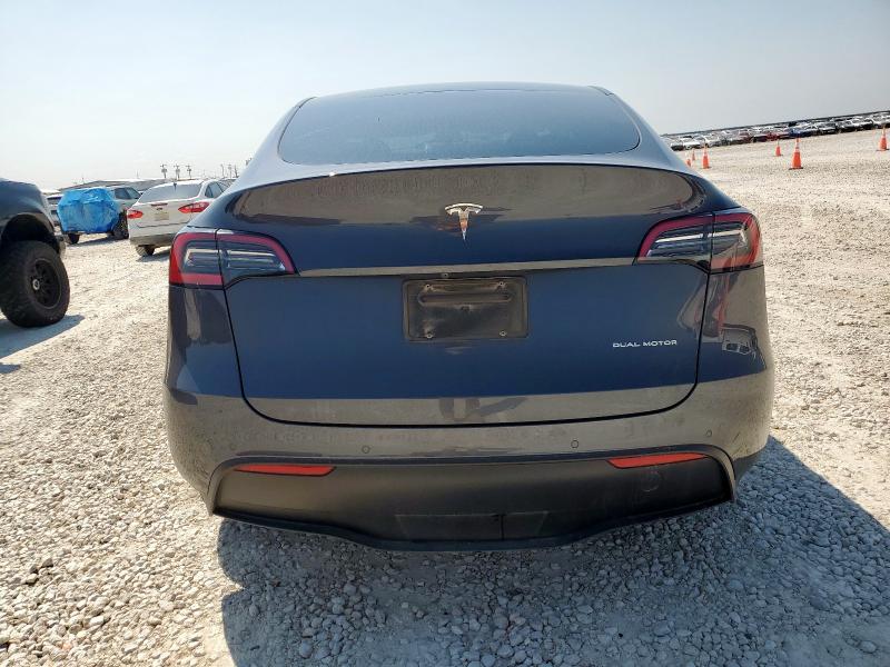 7SAYGDEEXNA001983 - 2022 TESLA MODEL Y CHARCOAL photo 6