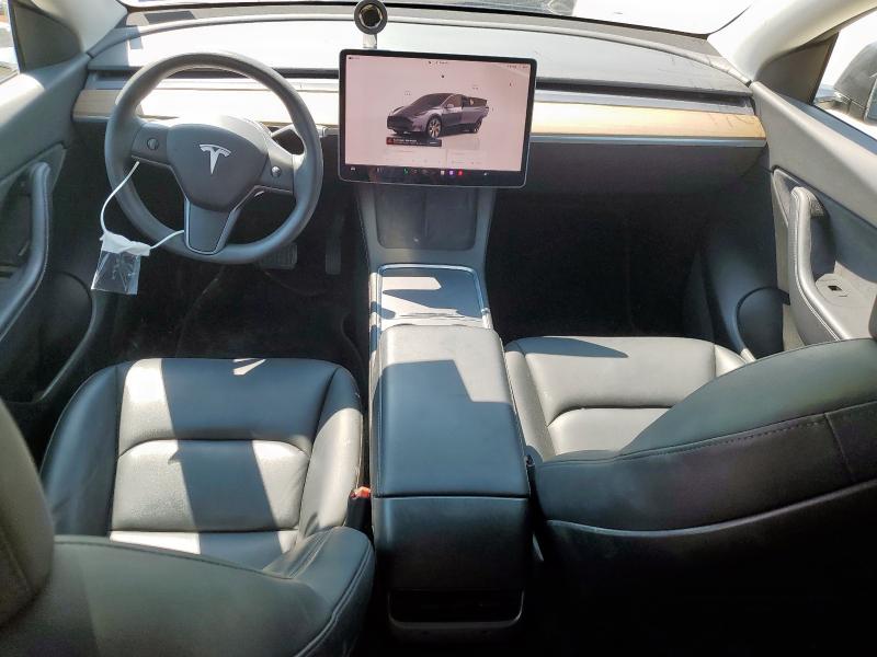 7SAYGDEEXNA001983 - 2022 TESLA MODEL Y CHARCOAL photo 8