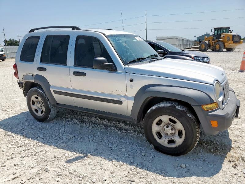 1J4GL48K67W641643 - 2007 JEEP LIBERTY SPORT 银色 照片 4