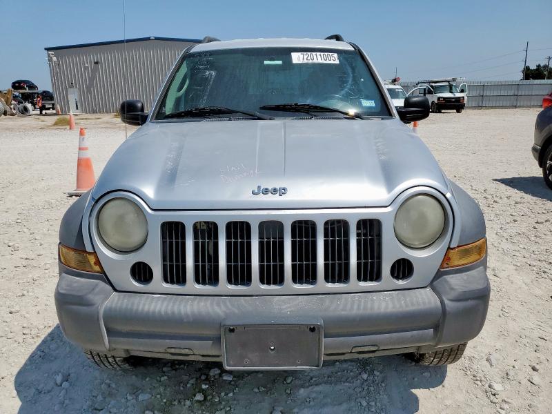 1J4GL48K67W641643 - 2007 JEEP LIBERTY SPORT 银色 照片 5