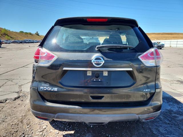 KNMAT2MVXGP680455 - 2016 NISSAN ROGUE S BROWN photo 6