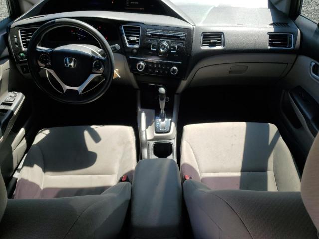 19XFB2F5XDE073277 - 2013 HONDA CIVIC LX GRAY photo 8