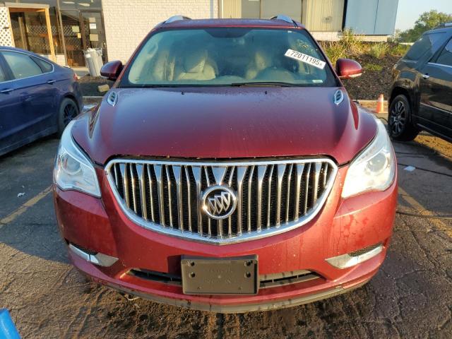 5GAKRBKD8HJ144459 - 2017 BUICK ENCLAVE 红色 照片 5