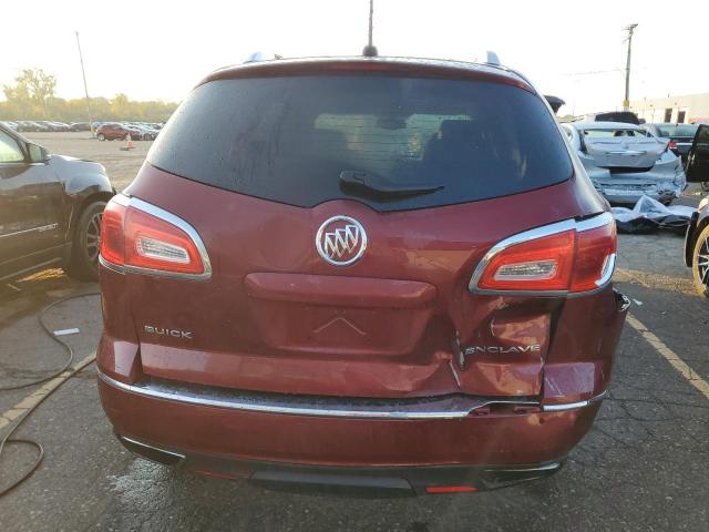 5GAKRBKD8HJ144459 - 2017 BUICK ENCLAVE 红色 照片 6