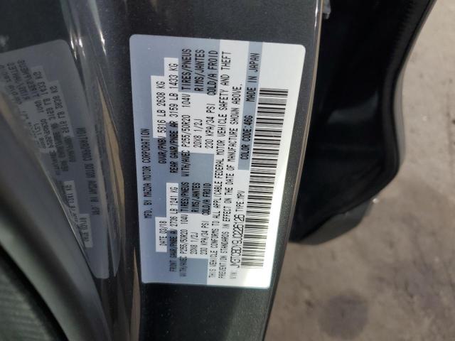 JM3TCBDY9J0226126 - 2018 MAZDA CX-9 GRAND TOURING GRAY photo 14