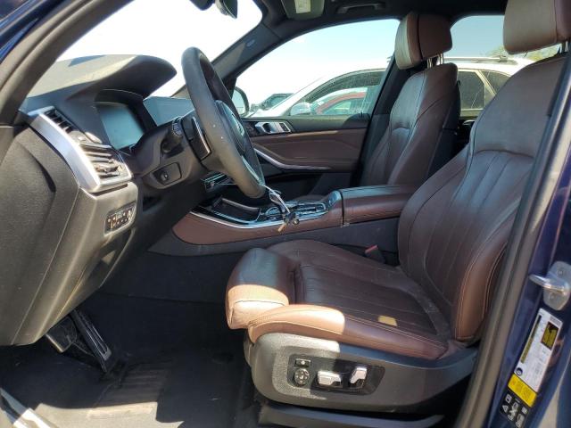 5UXCR6C55KLL22761 - 2019 BMW X5 XDRIVE40I BLUE photo 7