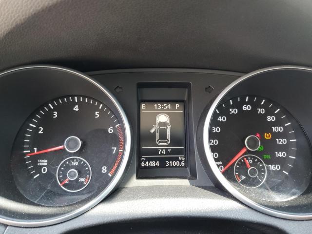 WVWDB7AJXEW011667 - 2014 VOLKSWAGEN GOLF WHITE photo 9