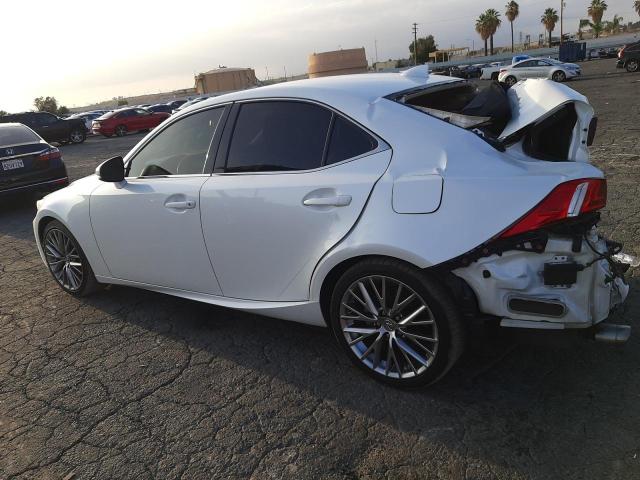 JTHBF1D23E5019644 - 2014 LEXUS IS 250 WHITE photo 2