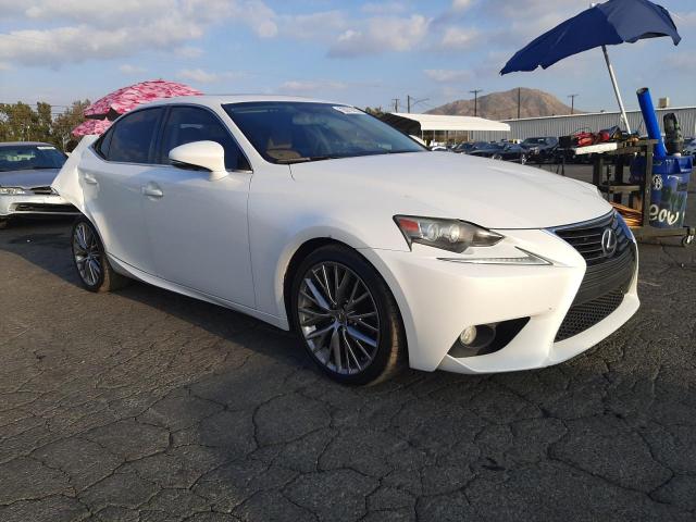 JTHBF1D23E5019644 - 2014 LEXUS IS 250 WHITE photo 4