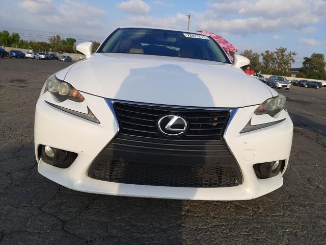 JTHBF1D23E5019644 - 2014 LEXUS IS 250 WHITE photo 5