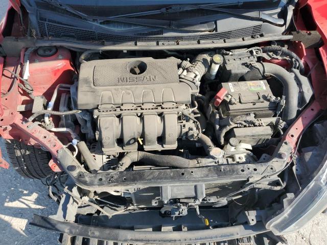 3N1AB7AP9KY319010 - 2019 NISSAN SENTRA S 红色 照片 11
