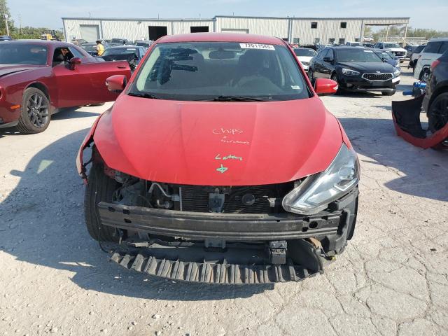 3N1AB7AP9KY319010 - 2019 NISSAN SENTRA S 红色 照片 5