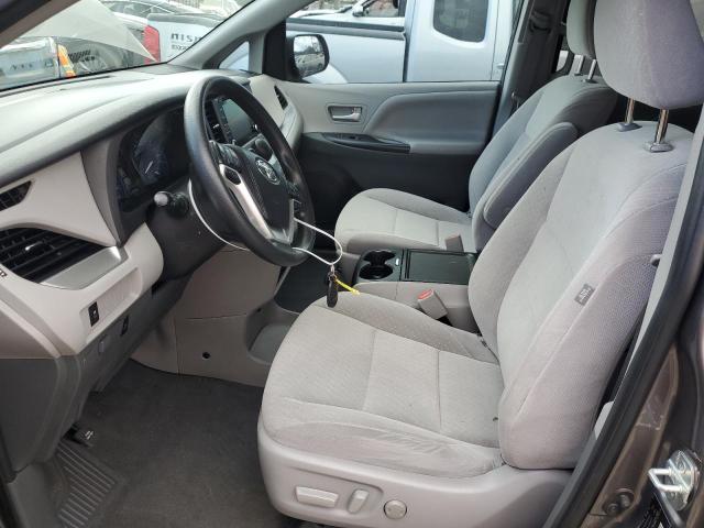 5TDKZ3DC1LS026564 - 2020 TOYOTA SIENNA LE CHARCOAL photo 7