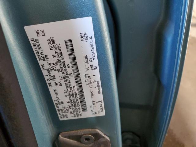 1FMCU9GX8DUD47174 - 2013 FORD ESCAPE SE TURQUOISE photo 13