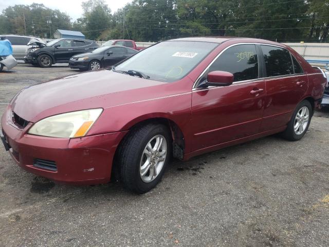 1HGCM56316A121740 - 2006 HONDA ACCORD SE RED photo 1