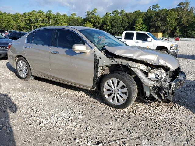 1HGCR2F77EA206468 - 2014 HONDA ACCORD EX TAN photo 4