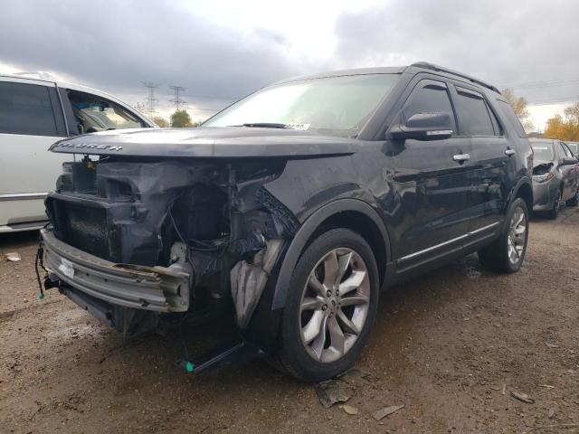 1FM5K8D83DGC05125 - 2013 FORD EXPLORER XLT BLACK photo 1