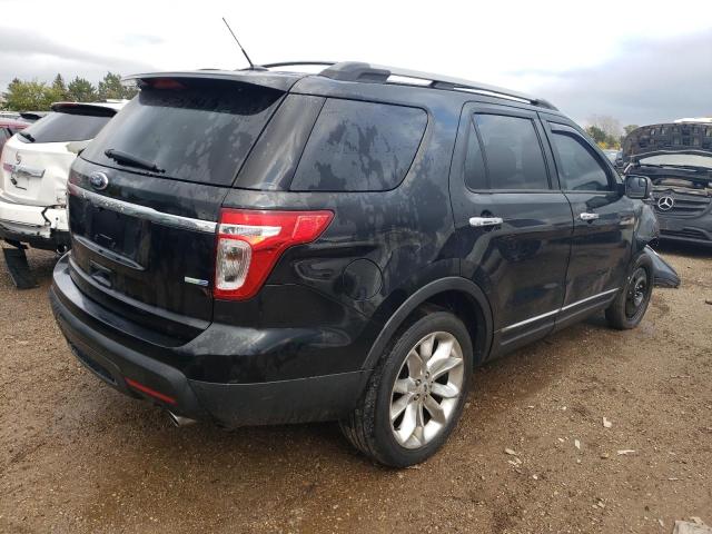 1FM5K8D83DGC05125 - 2013 FORD EXPLORER XLT BLACK photo 3