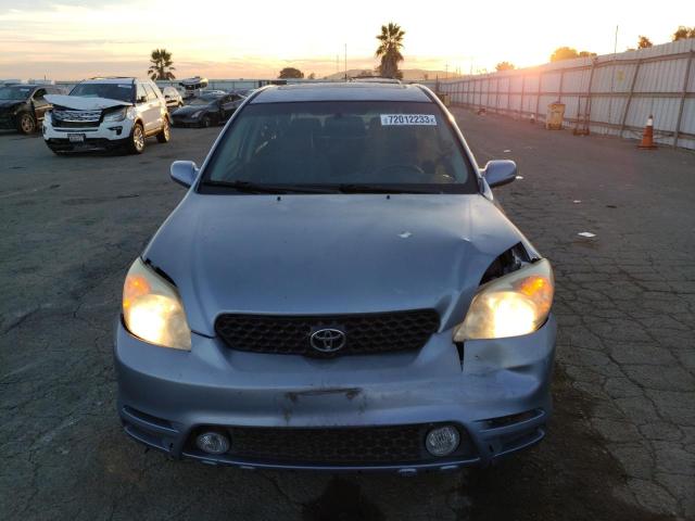 2T1KR32E83C035520 - 2003 TOYOTA COROLLA MA XR BLUE photo 5