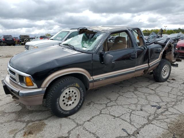 1GCDT19X3T8112604 - 1996 CHEVROLET S TRUCK S10 BLACK photo 1