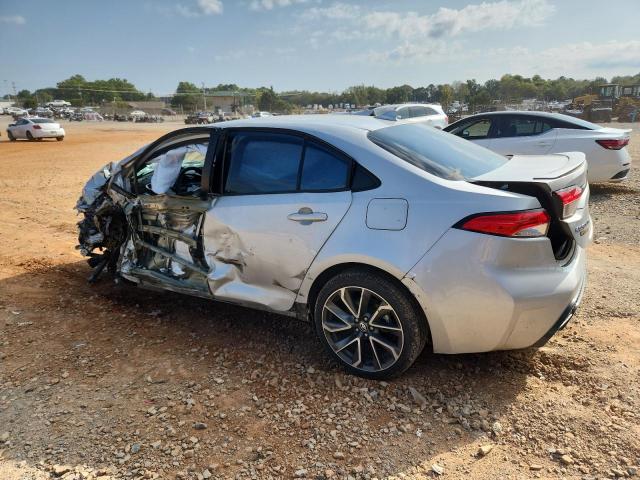 5YFS4MCE7MP092912 - 2021 TOYOTA COROLLA SE Gris foto 2