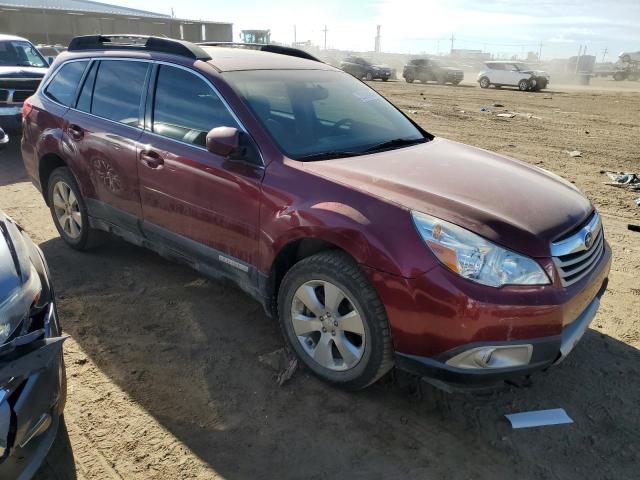 4S4BRDKC0B2350342 - 2011 SUBARU OUTBACK 3.6R LIMITED BURGUNDY photo 4