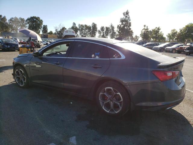 1G1ZG5ST1MF039327 - 2021 CHEVROLET MALIBU RS CHARCOAL photo 2