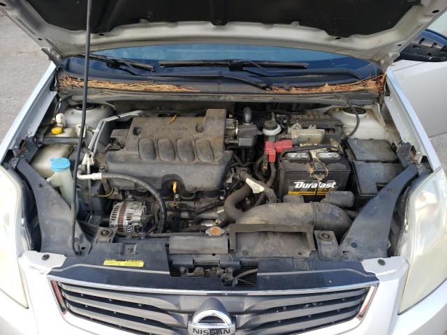 3N1AB6AP9CL754893 - 2012 NISSAN SENTRA 2.0 SILVER photo 11