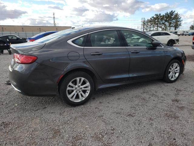 1C3CCCAB4FN744707 - 2015 CHRYSLER 200 LIMITED GRAY photo 3