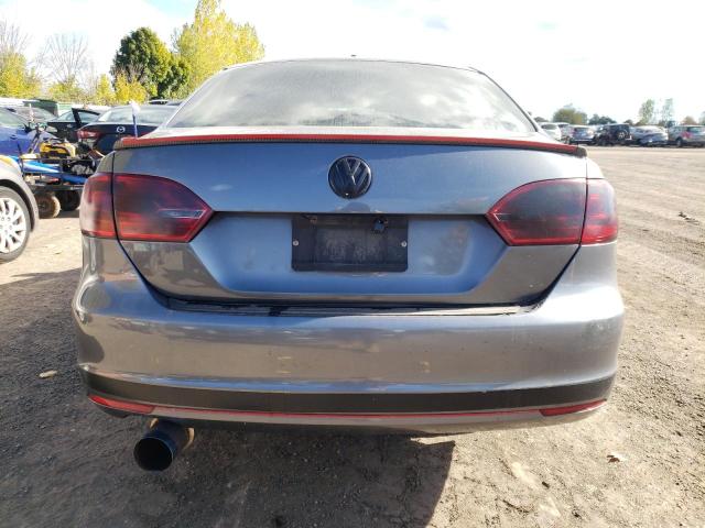 3VWDK7AJ5CM369673 - 2012 VOLKSWAGEN JETTA GRAY photo 6