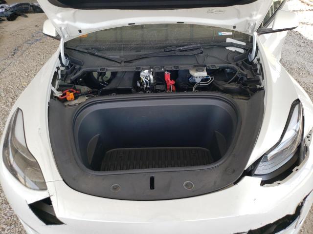 7SAYGAEE1PF715604 - 2023 TESLA MODEL Y WHITE photo 12