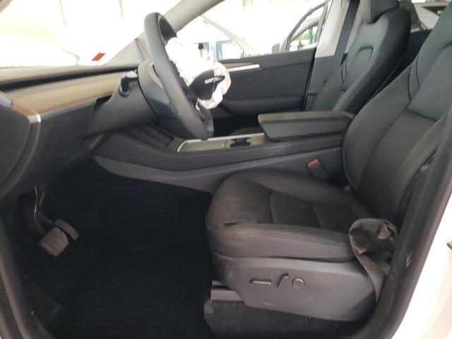 7SAYGAEE1PF715604 - 2023 TESLA MODEL Y WHITE photo 7