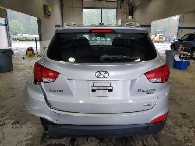 KM8JUCACXBU267155 - 2011 HYUNDAI TUCSON GLS SILVER photo 6