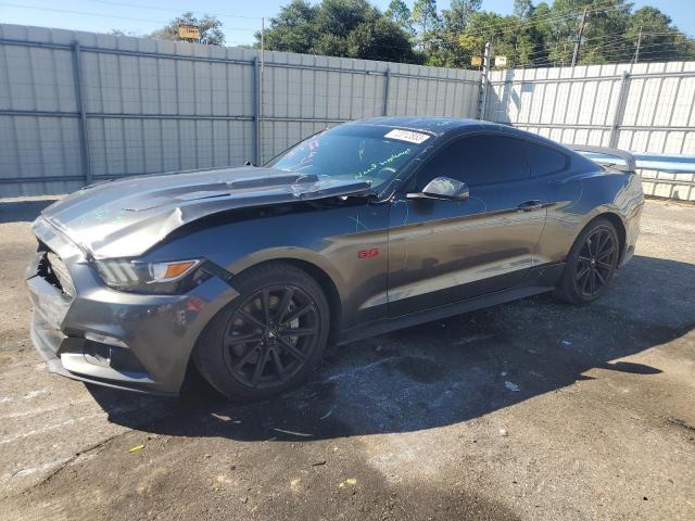 1FA6P8CF9F5302960 - 2015 FORD MUSTANG GT GRAY photo 1