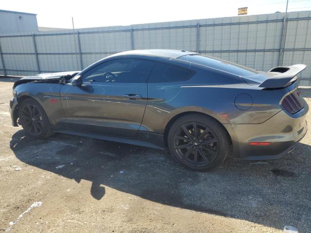 1FA6P8CF9F5302960 - 2015 FORD MUSTANG GT GRAY photo 2