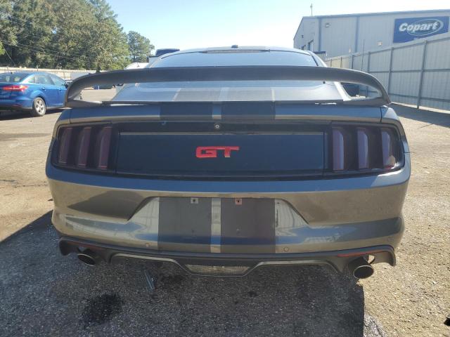 1FA6P8CF9F5302960 - 2015 FORD MUSTANG GT GRAY photo 6