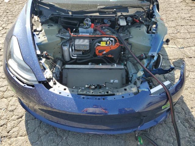 5YJ3E1EA2PF619636 - 2023 TESLA MODEL 3 ლურჯი ფოტო 12