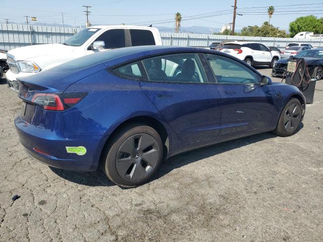 5YJ3E1EA2PF619636 - 2023 TESLA MODEL 3 ლურჯი ფოტო 3