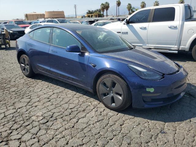 5YJ3E1EA2PF619636 - 2023 TESLA MODEL 3 ლურჯი ფოტო 4