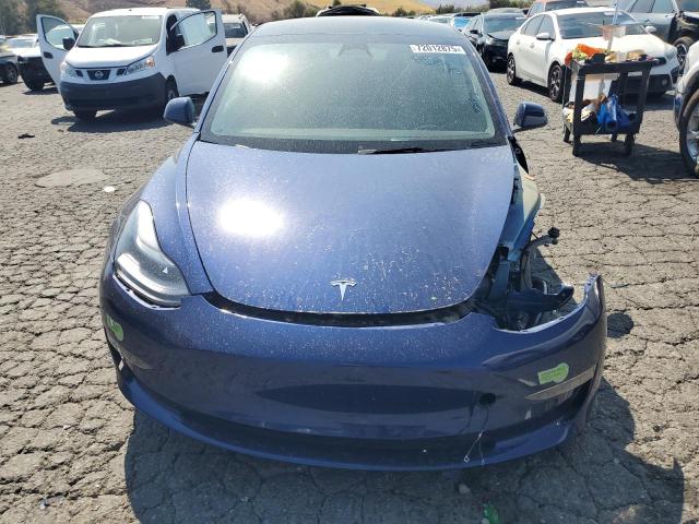 5YJ3E1EA2PF619636 - 2023 TESLA MODEL 3 ლურჯი ფოტო 5