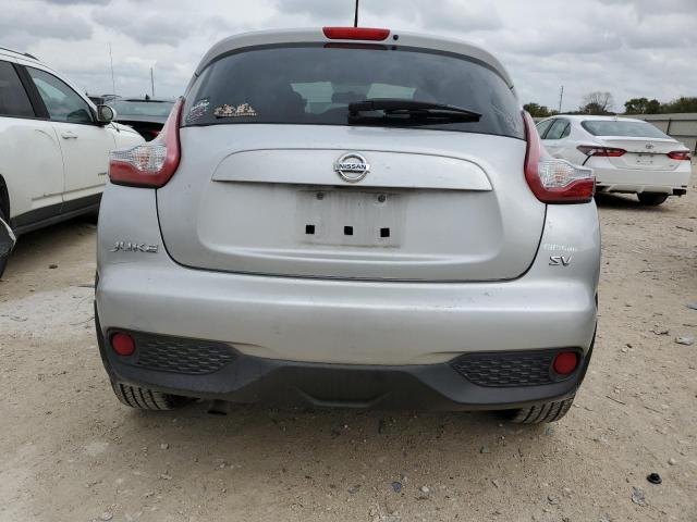 JN8AF5MR3GT604390 - 2016 NISSAN JUKE S SILVER photo 6