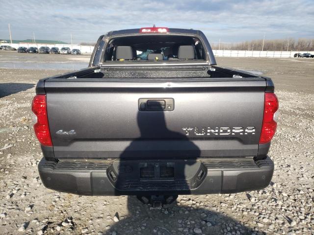 5TFHY5F17LX915741 - 2020 TOYOTA TUNDRA CREWMAX LIMITED GRAY photo 6