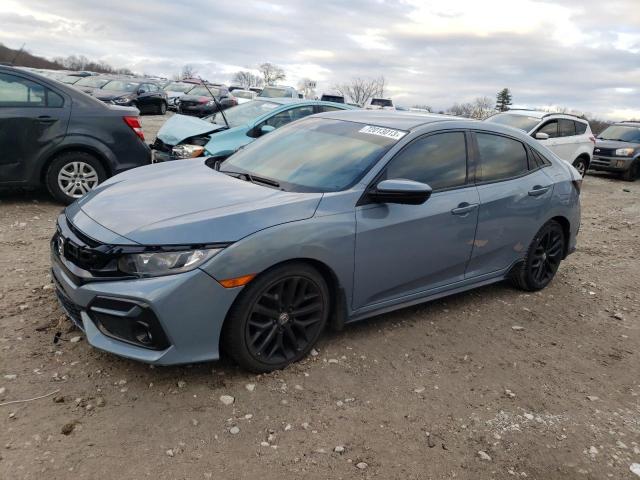 SHHFK7H40LU408734 - 2020 HONDA CIVIC SPORT 灰色 照片 1