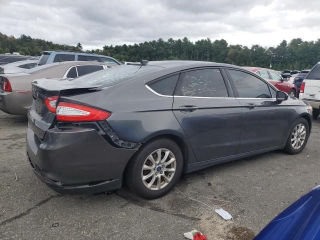 3FA6P0G79GR172309 - 2016 FORD FUSION S GRAY photo 3