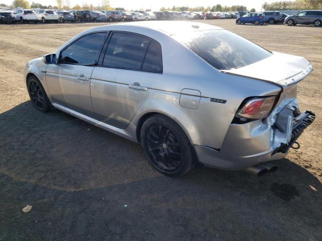 19UUA76578A800098 - 2008 ACURA TL TYPE S SILVER photo 2