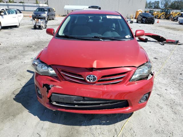 5YFBU4EE0DP159461 - 2013 TOYOTA COROLLA BASE Rouge photo 5