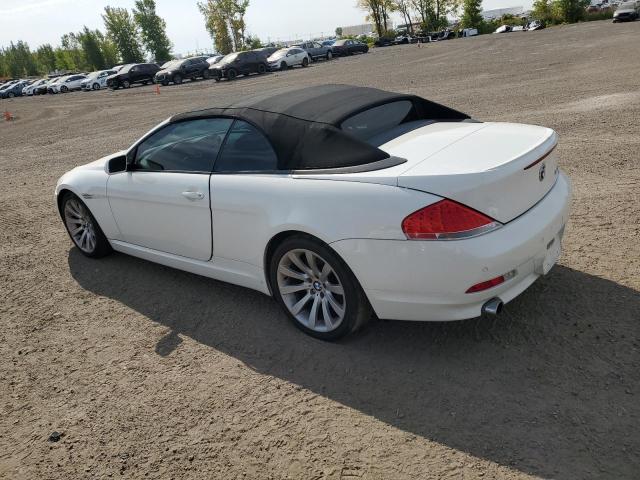 WBAEK734X5B325190 - 2005 BMW 645 CI AUTOMATIC WHITE photo 2