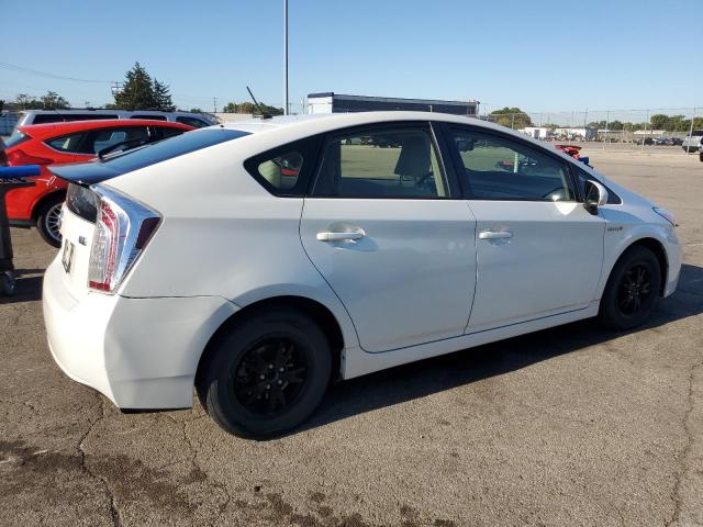 JTDKN3DU2F0446183 - 2015 TOYOTA PRIUS WHITE photo 3