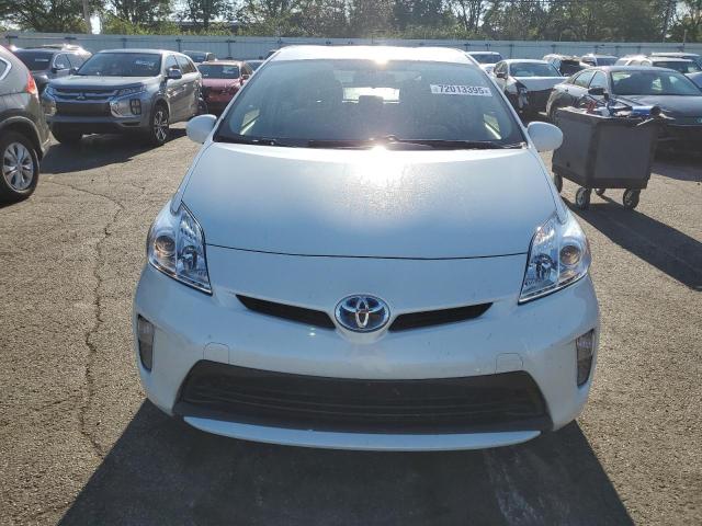 JTDKN3DU2F0446183 - 2015 TOYOTA PRIUS WHITE photo 5