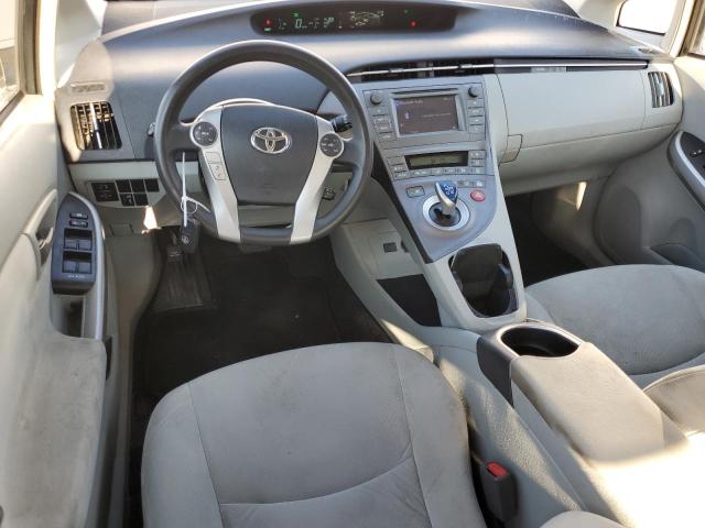 JTDKN3DU2F0446183 - 2015 TOYOTA PRIUS WHITE photo 8